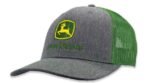 Casquette grise avec arrière en maille verte JOHN DEERE