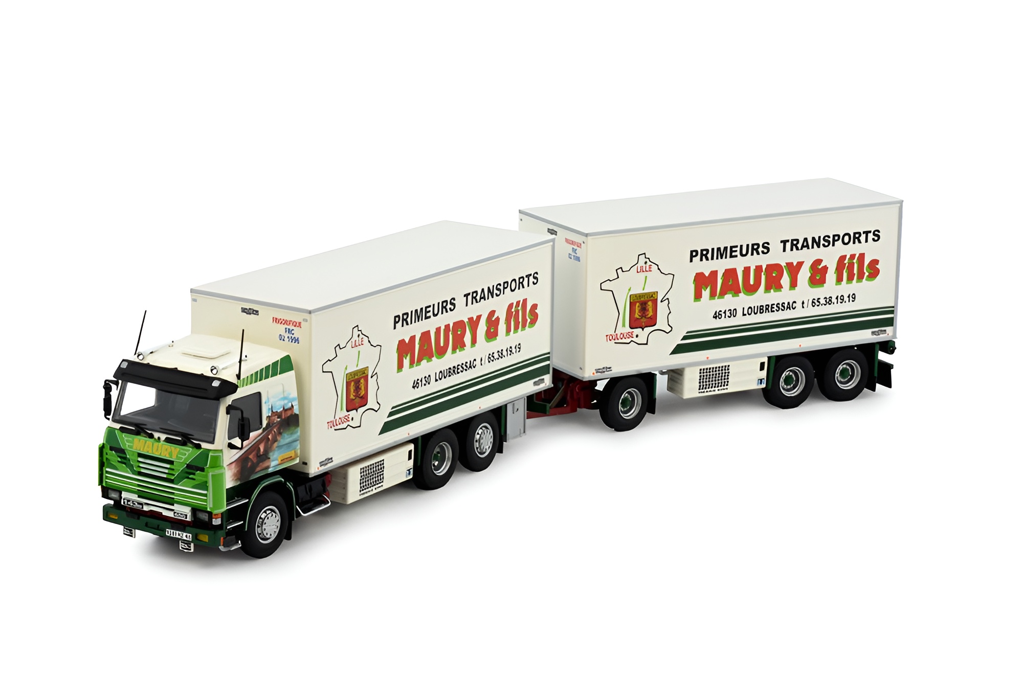 Tekno 1:50, 1:43, 1:87, 1:24, 1:18, 1:64 scale die-cast truck model